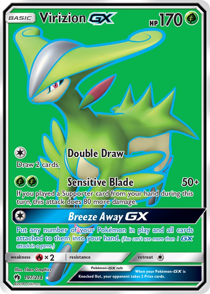 #197 Virizion-GX