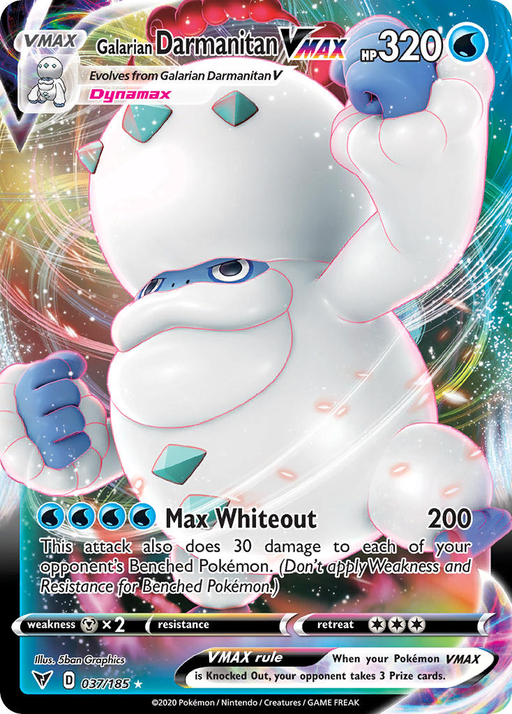#037 Galarian Darmanitan VMAX
