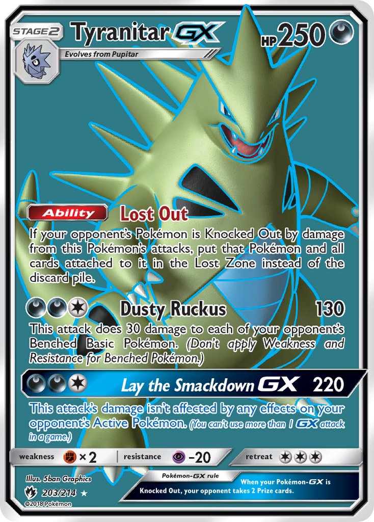 #203 Tyranitar-GX