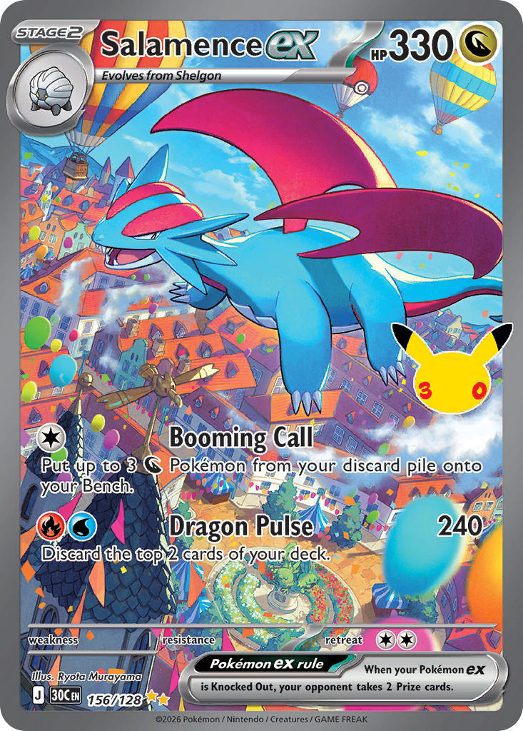 #156 Salamence ex