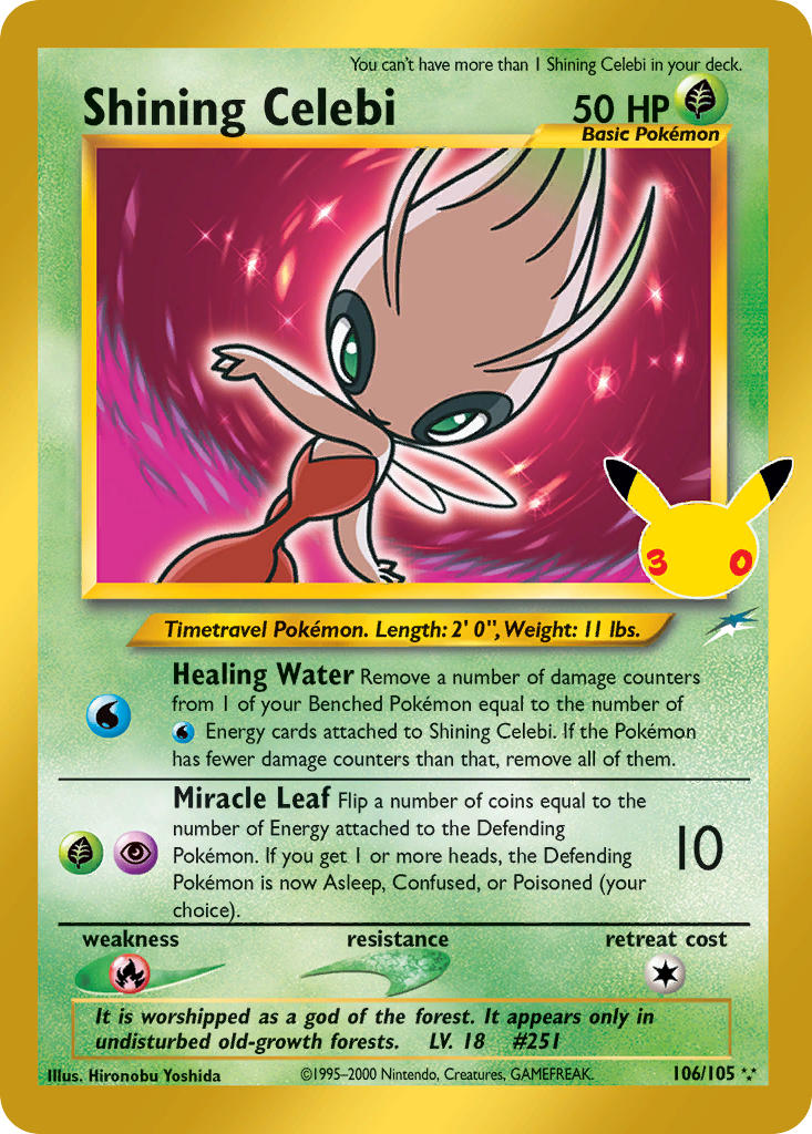 #006 Shining Celebi