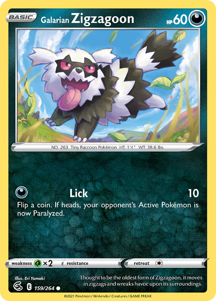 #159 Galarian Zigzagoon