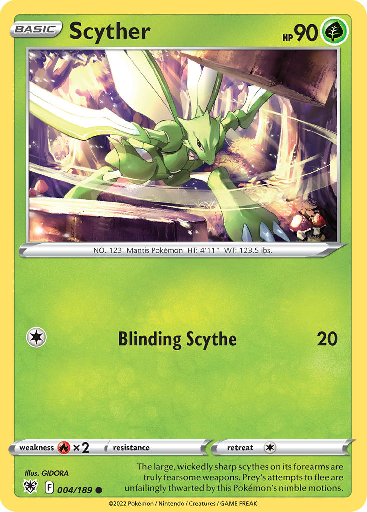 #004 Scyther