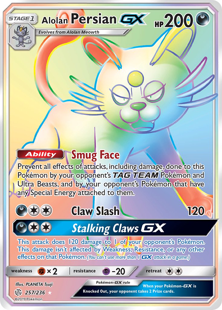 #257 Alolan Persian-GX