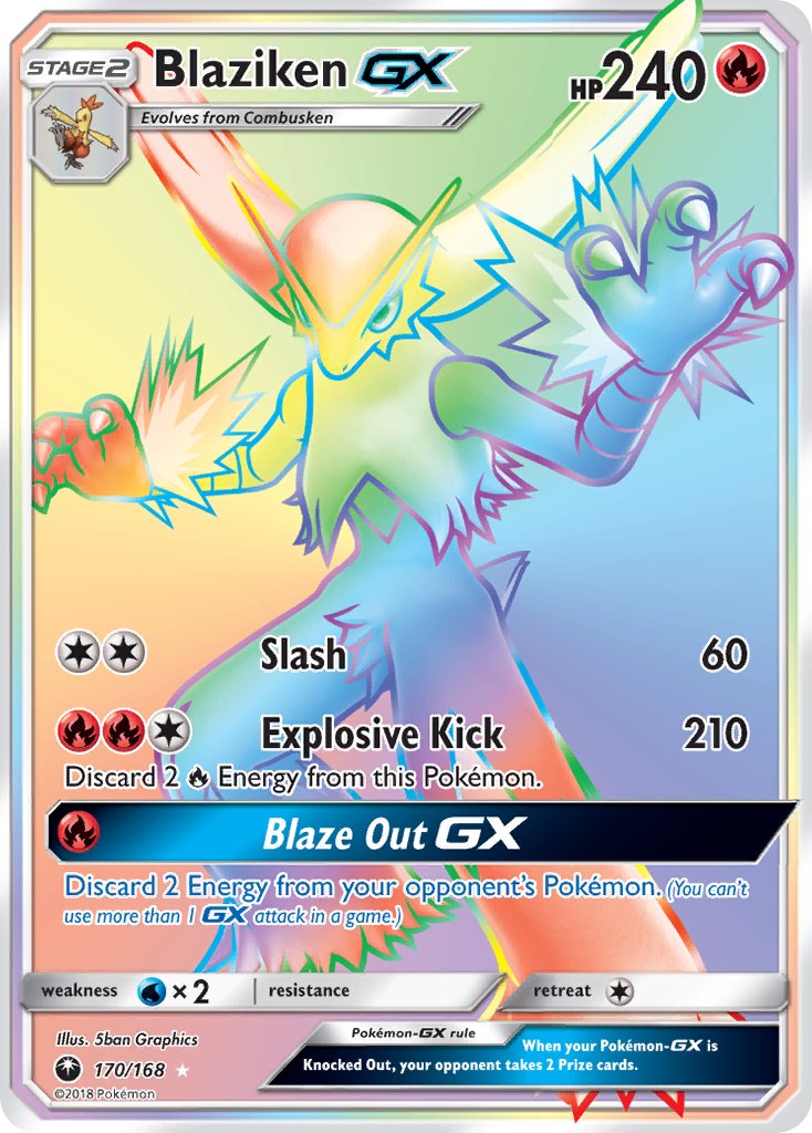 #170 Blaziken-GX