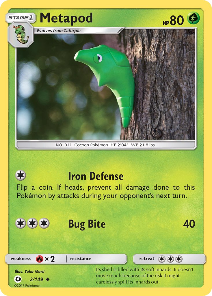 #002 Metapod