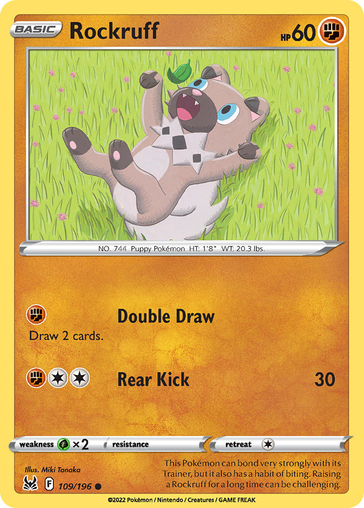 #109 Rockruff