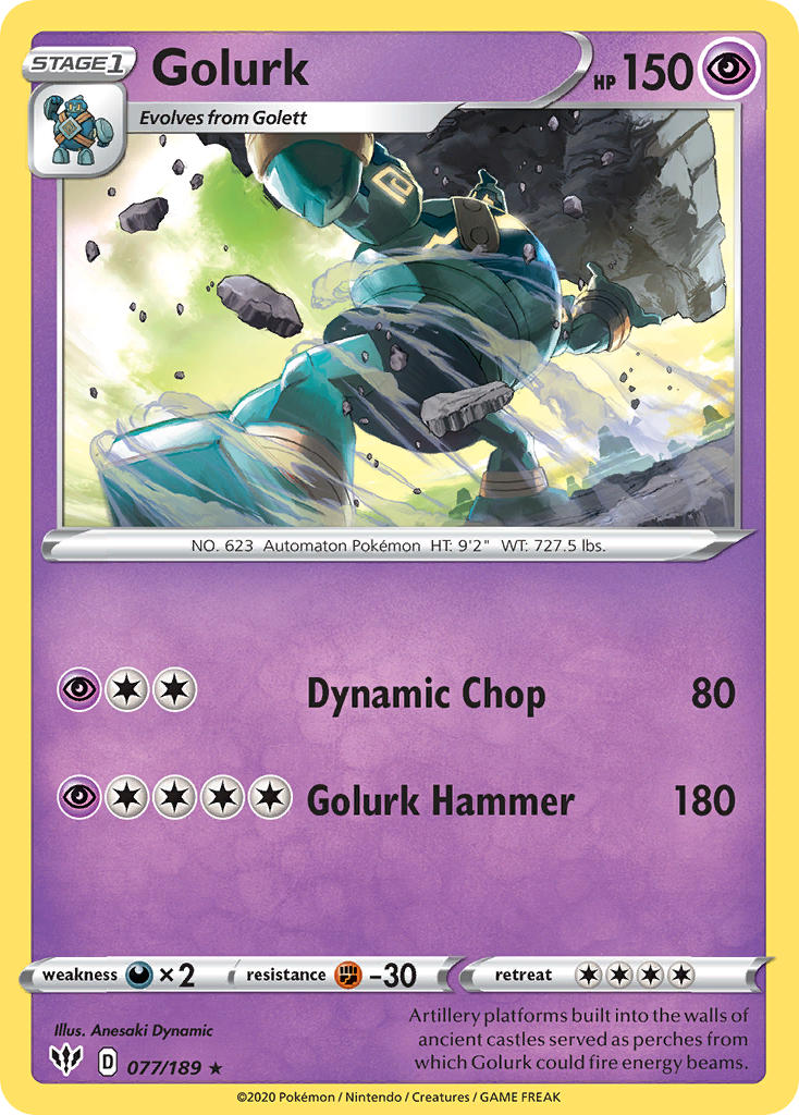 #077 Golurk