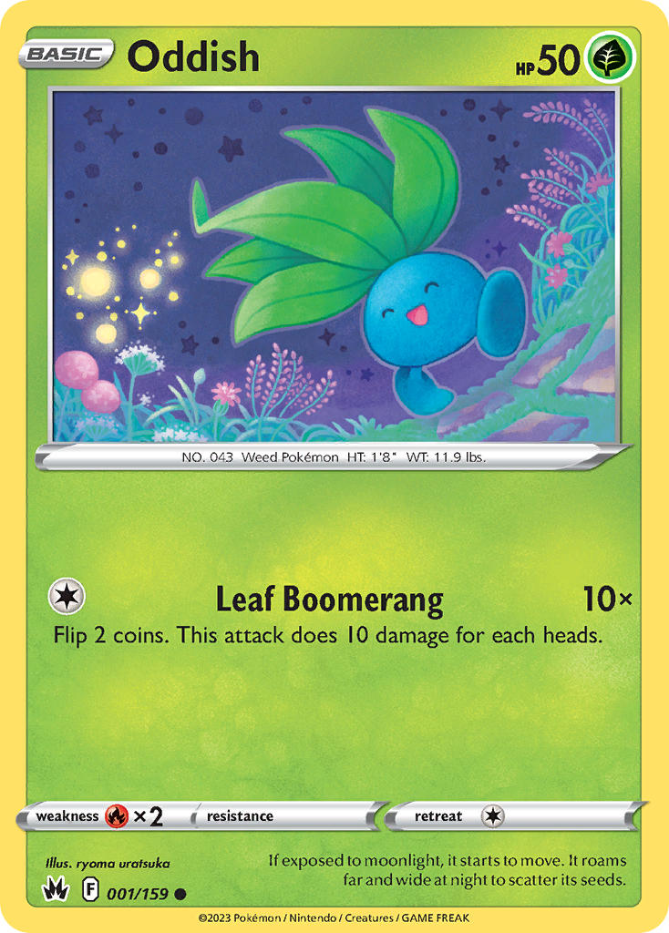 #001 Oddish