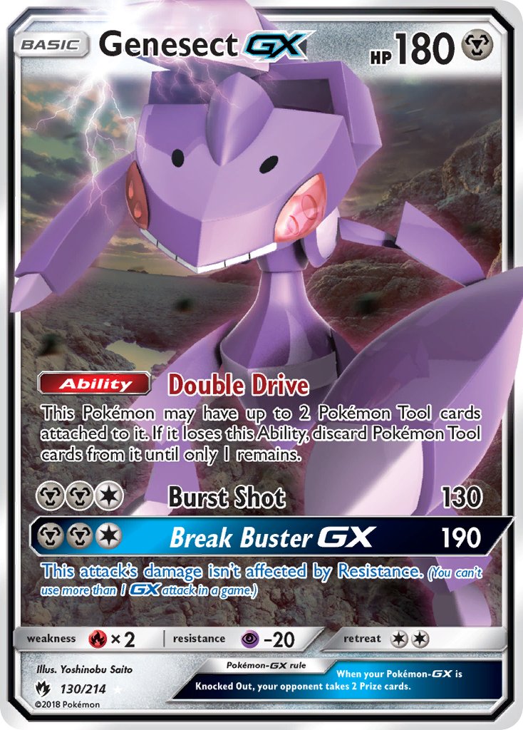 #130 Genesect-GX