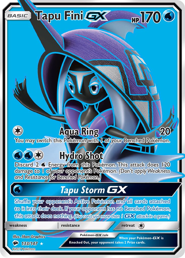#133 Tapu Fini-GX