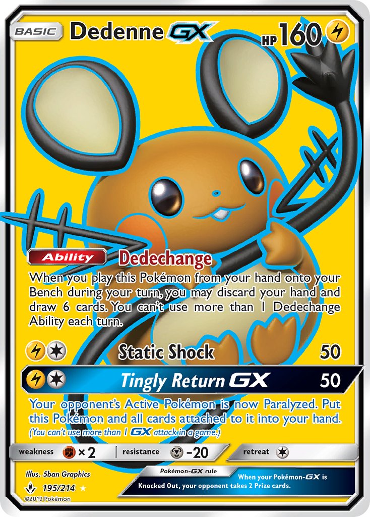 #195 Dedenne-GX