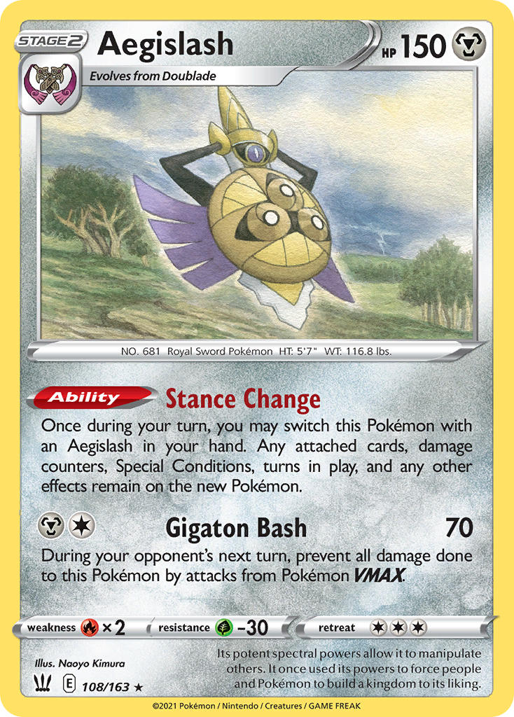 #108 Aegislash