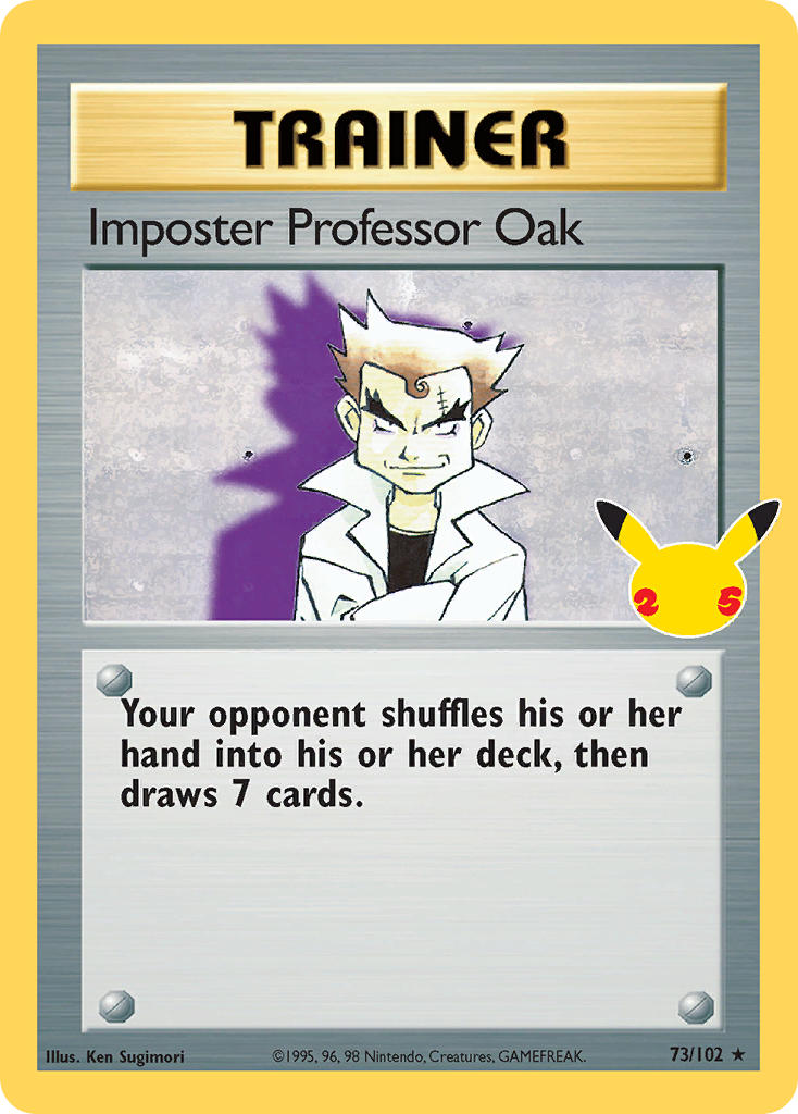 #Classic-073 Imposter Professor Oak