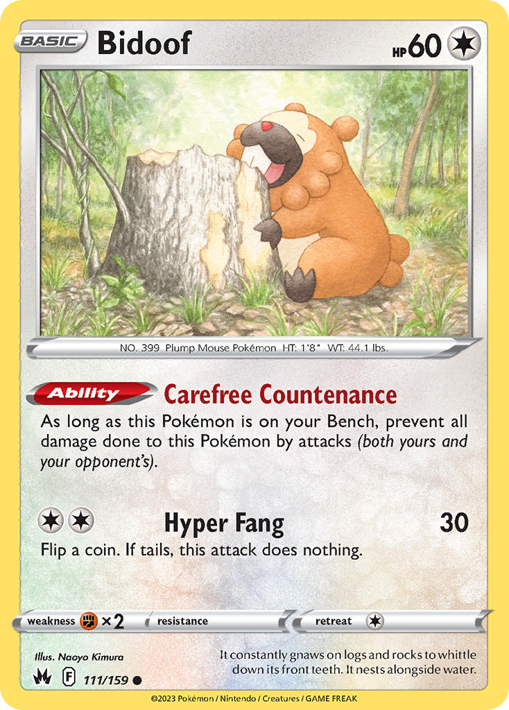 #111 Bidoof