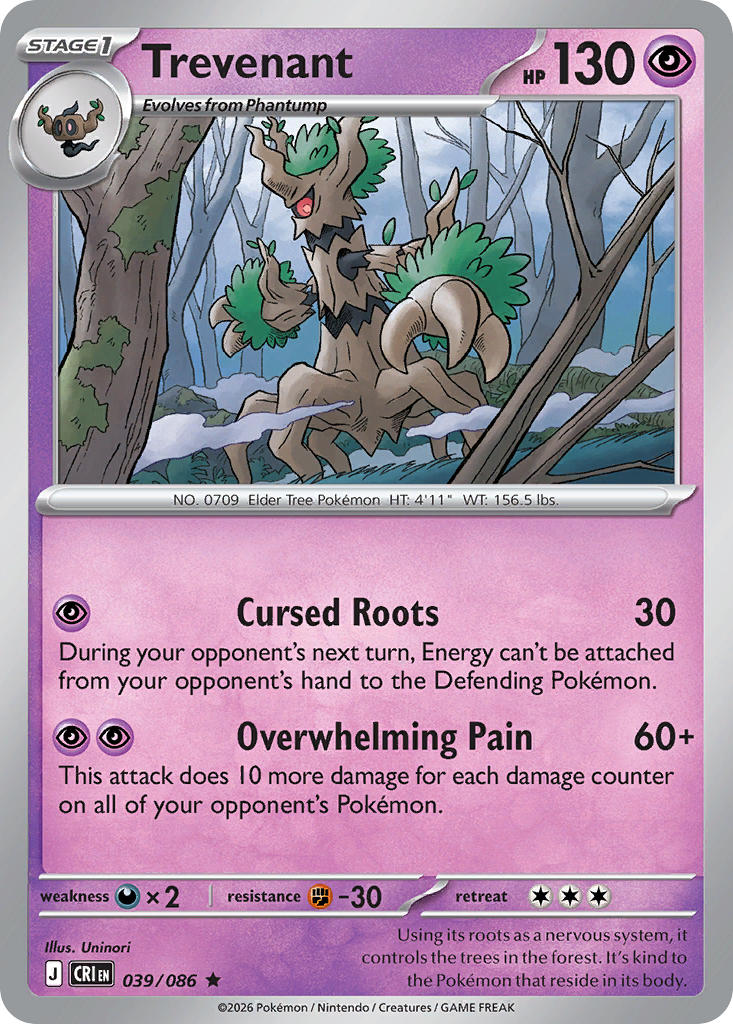 #039 Trevenant