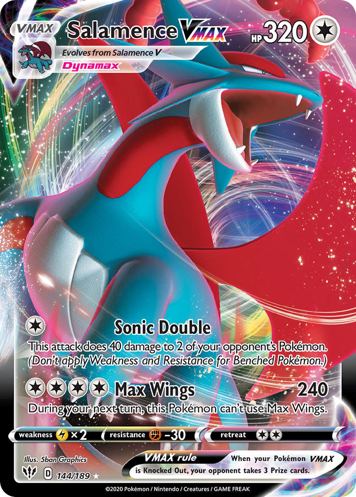 #144 Salamence VMAX