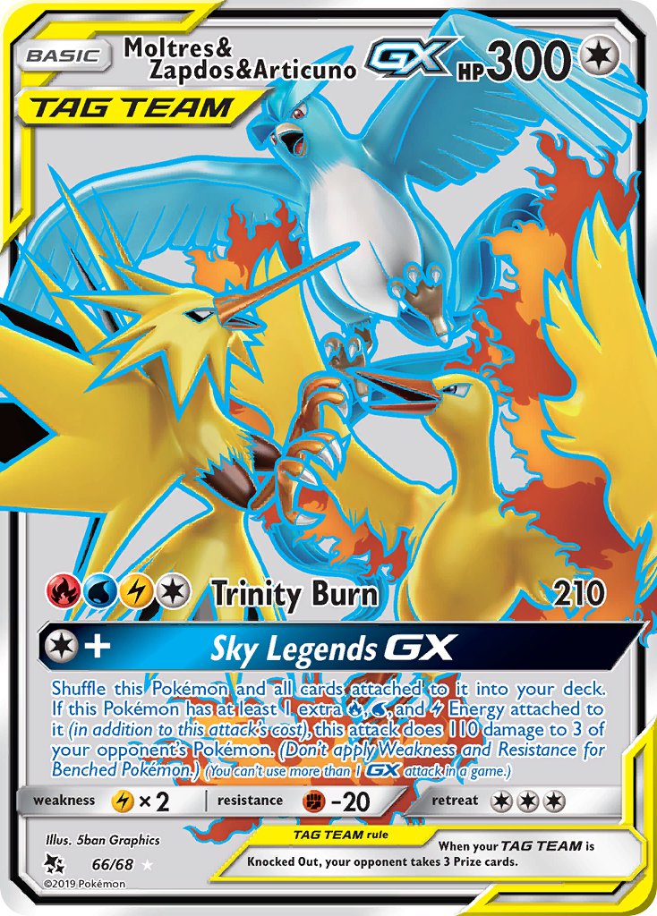 #066 Moltres & Zapdos & Articuno-GX