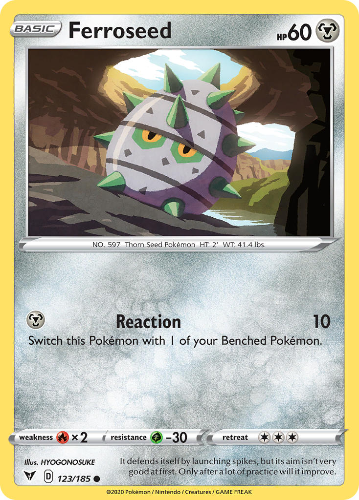 #123 Ferroseed