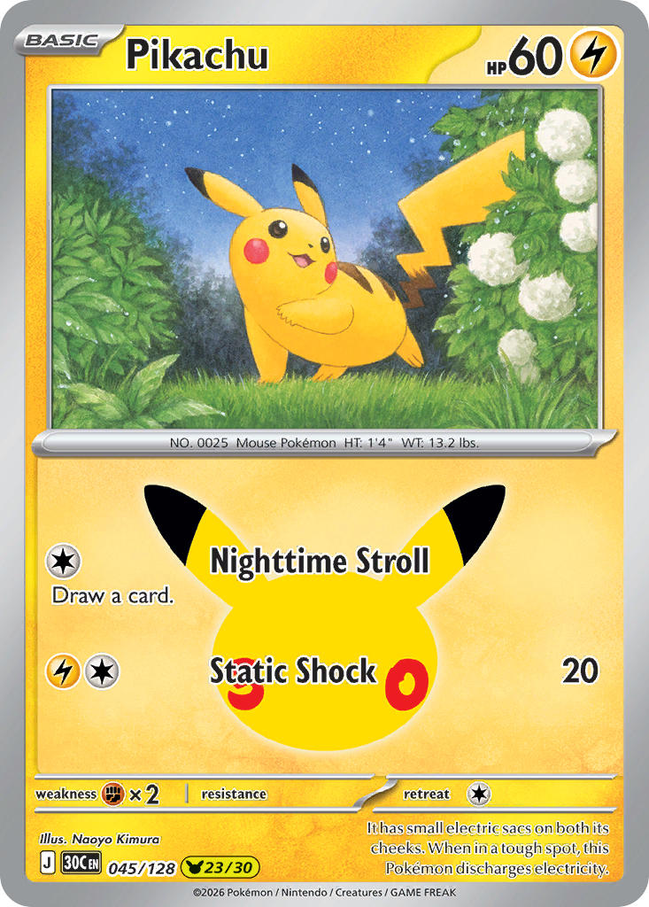 #045 Pikachu (23/30)