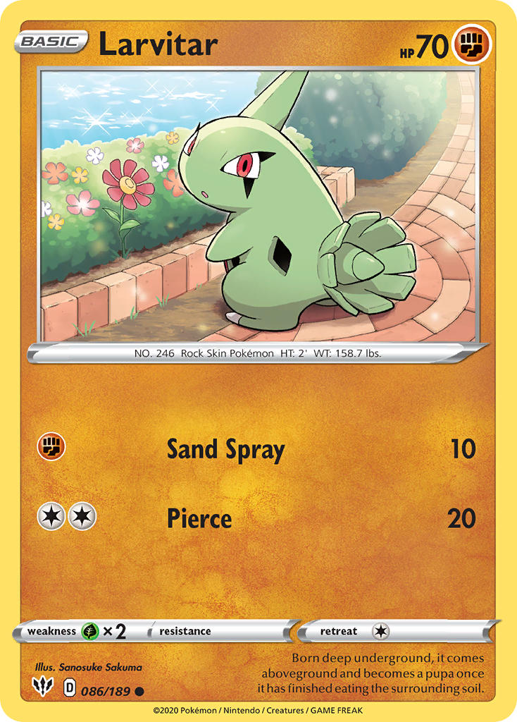 #086 Larvitar