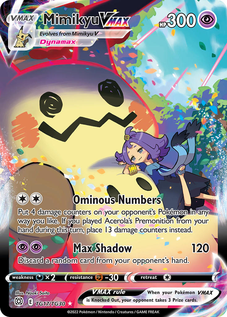 #TG017 Mimikyu VMAX