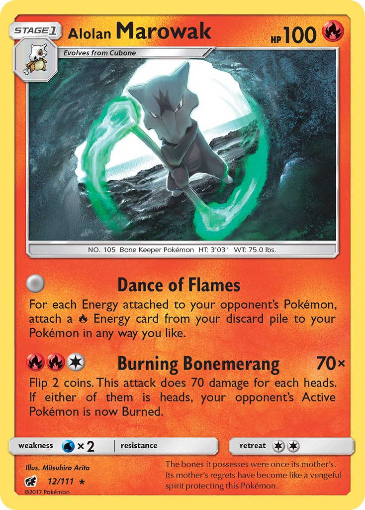 #012 Alolan Marowak