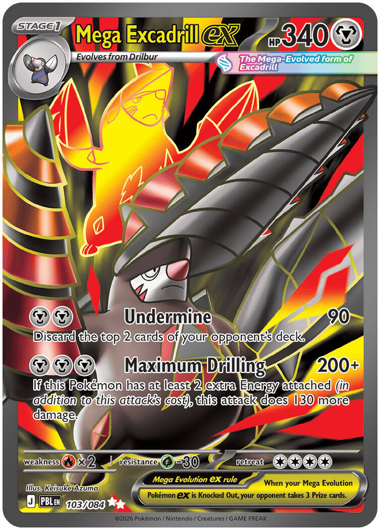 #103 Mega Excadrill ex