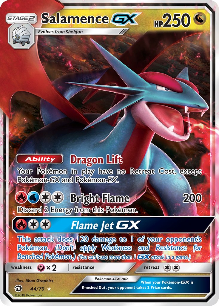 #044 Salamence-GX