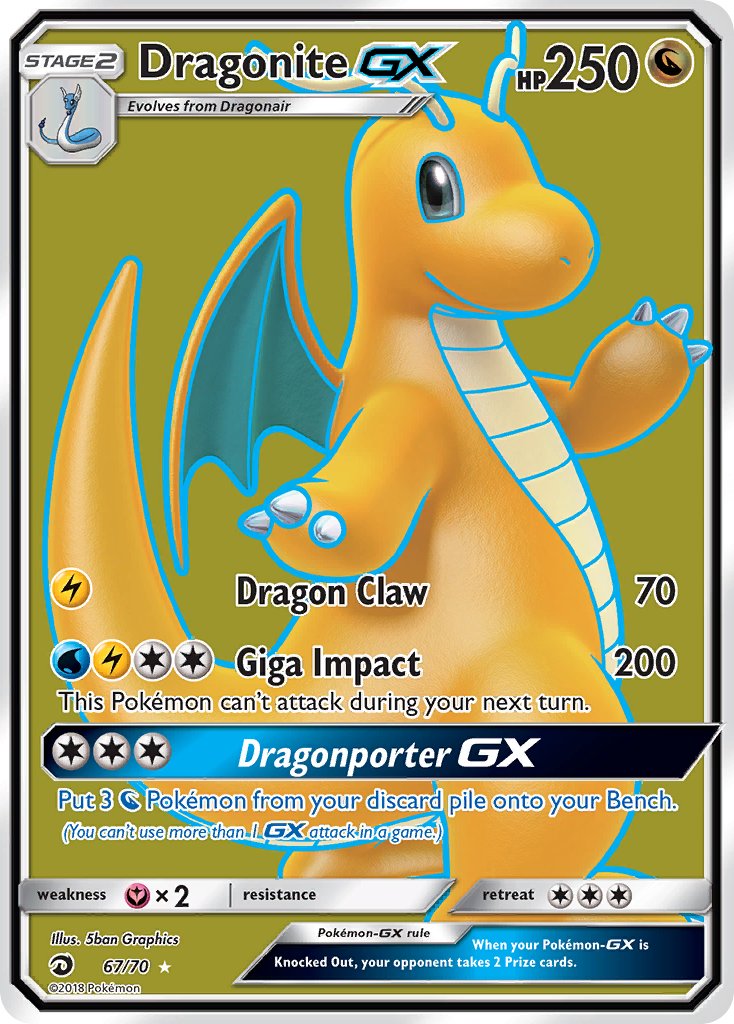 #067 Dragonite-GX