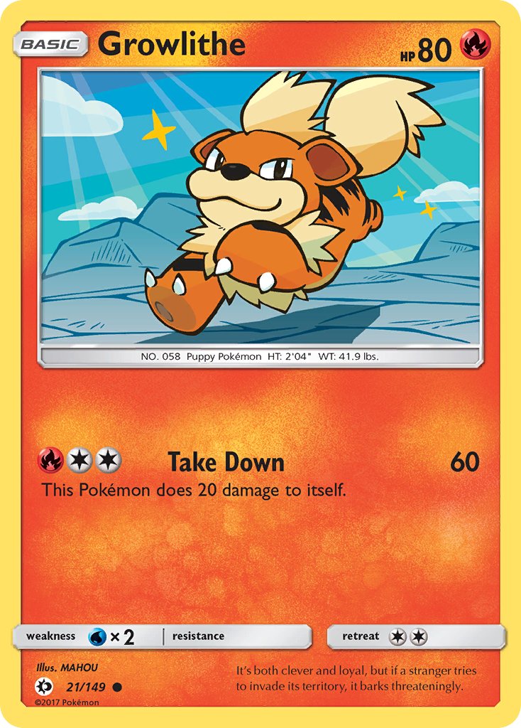 #021 Growlithe