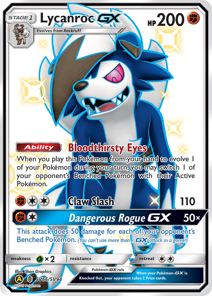 SV66 Lycanroc-GX