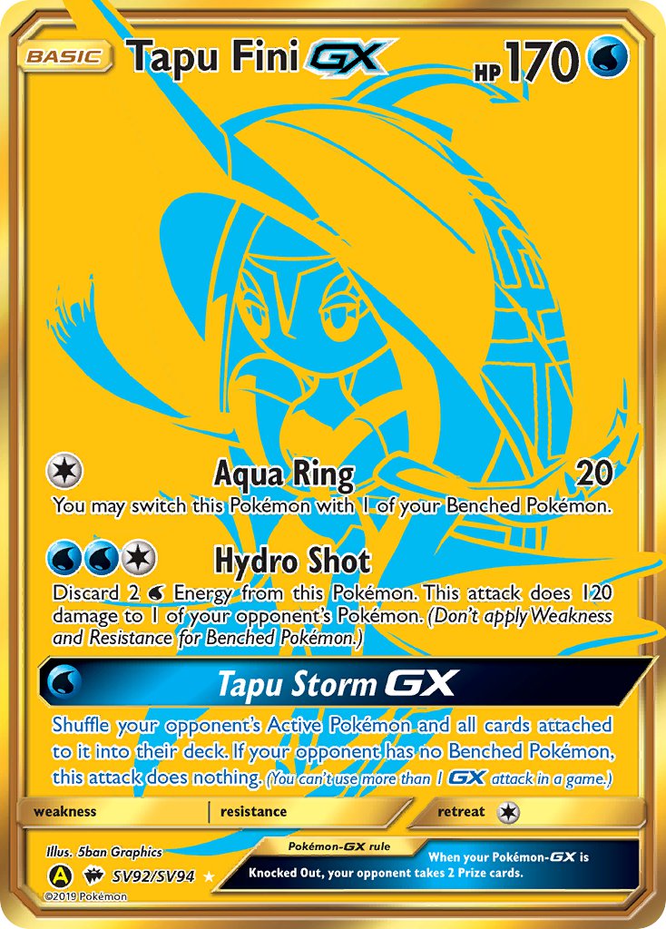 SV92 Tapu Fini-GX