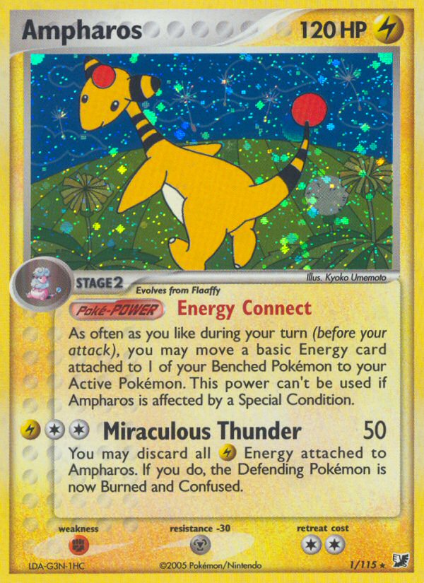 #001 Ampharos