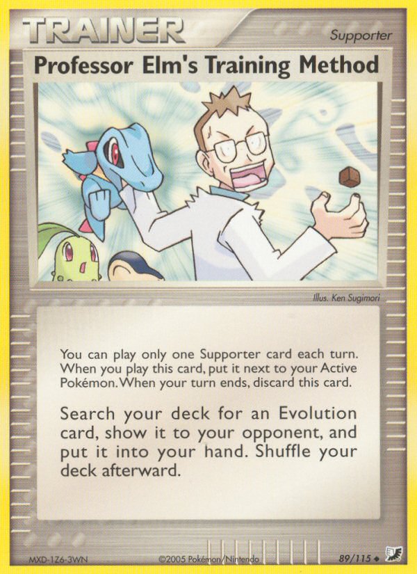 #089 Professor Elm's Training Method