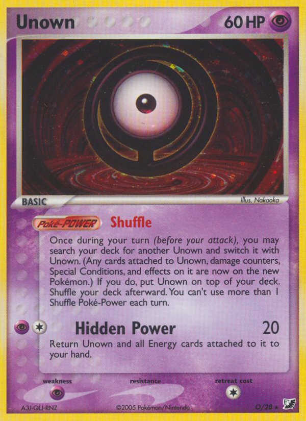 #O Unown