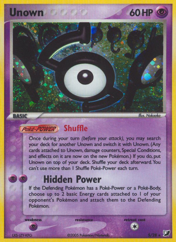 #S Unown