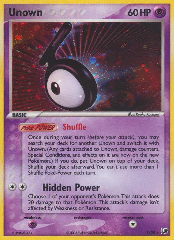#T Unown