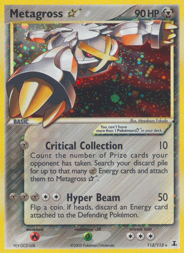 #113 Metagross Gold Star