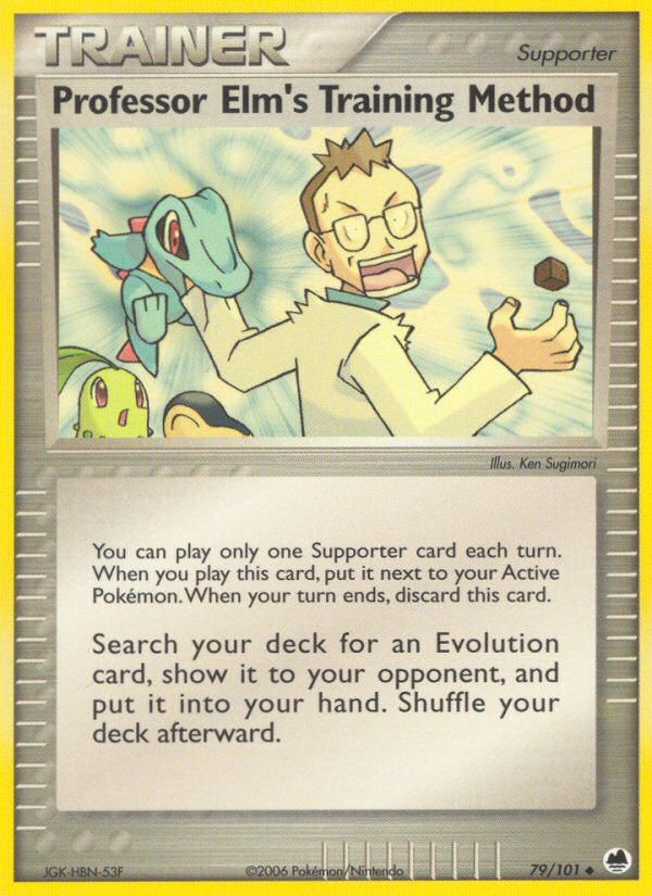 #079 Professor Elm's Training Method