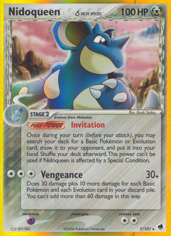 #007 Nidoqueen
