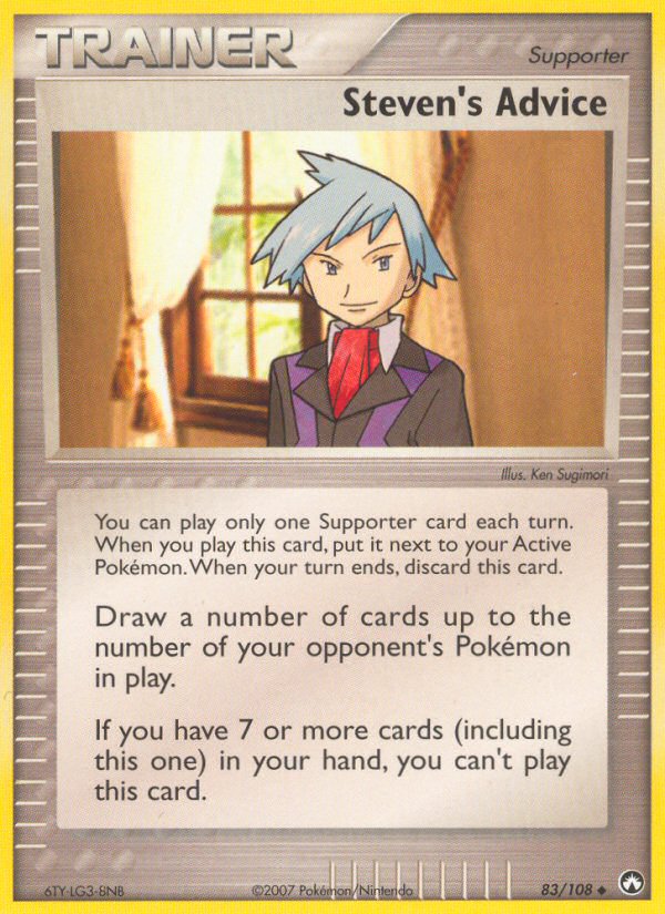 #083 Steven's Advice