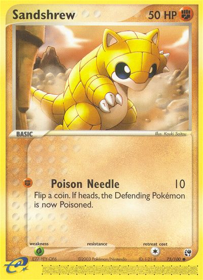 #075 Sandshrew