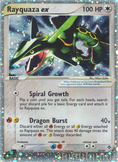 #097 Rayquaza ex