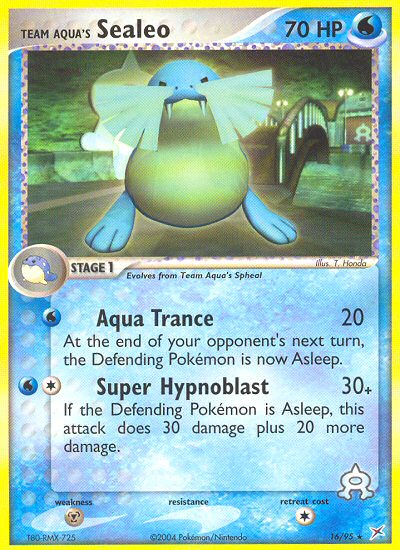 #016 Team Aqua's Sealeo