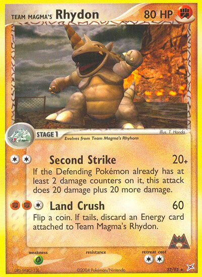 #022 Team Magma's Rhydon