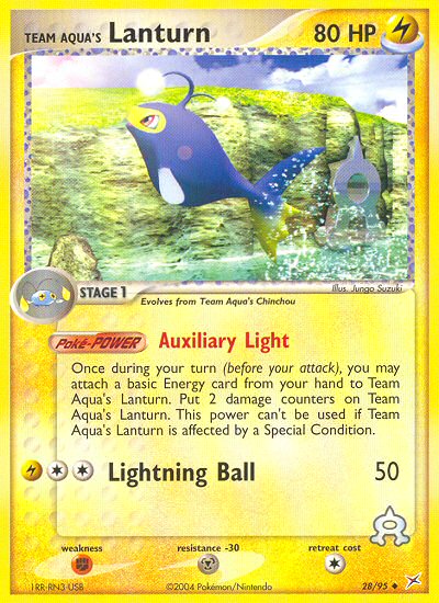 #028 Team Aqua's Lanturn