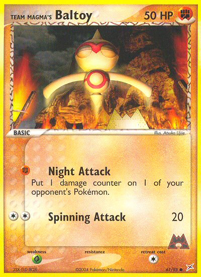 #061 Team Magma's Baltoy