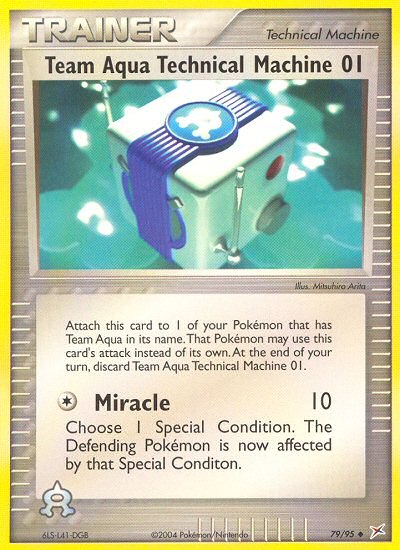#079 Team Aqua Technical Machine 01