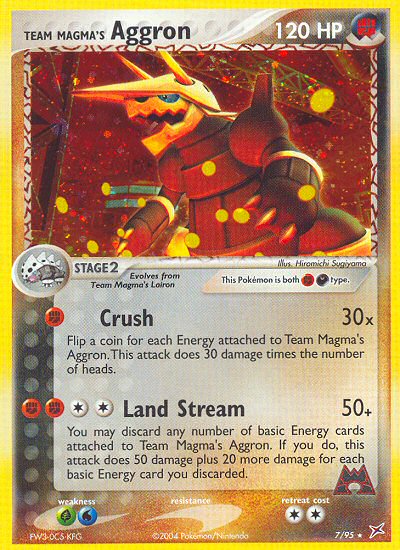 #007 Team Magma's Aggron